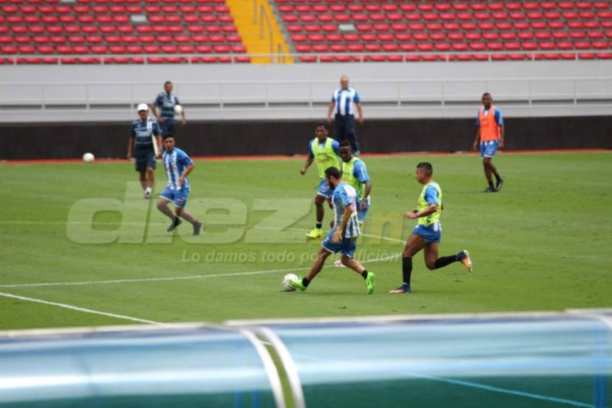 Michaell Chirinos ya marcó gol en el Nacional de Costa Rica y mirá quién estuvo presente