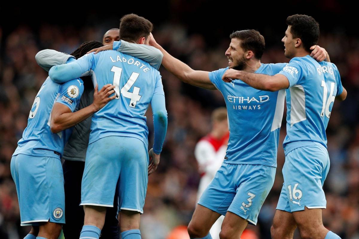 Sufrido triunfo de último minuto del Manchester City sobre el Arsenal: Rodri llegó al rescate