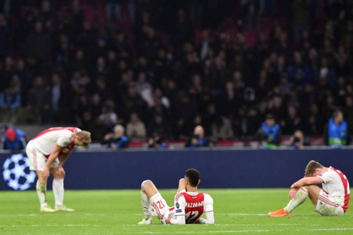 ¡Llanto y tristeza! Las imágenes del Ajax tras quedar fuera de la final de Champions