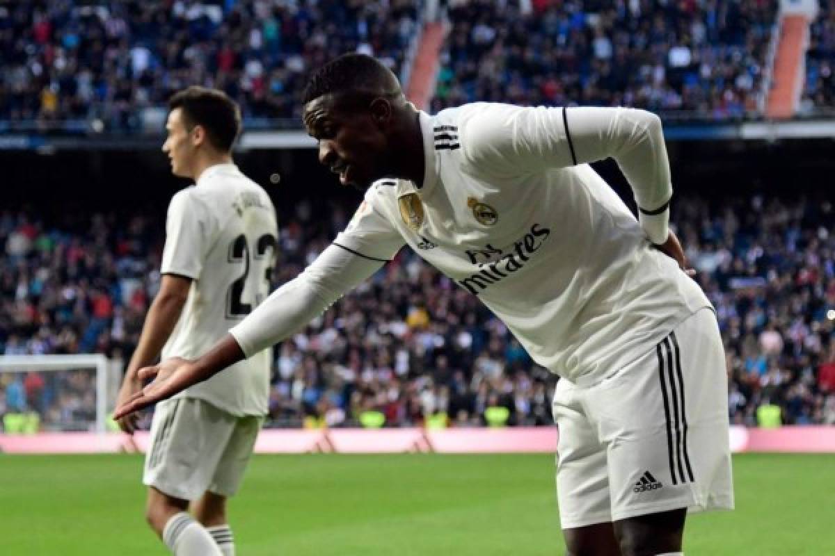 Vinicius se ganó el cariño del Bernabéu celebrando un gol que no fue suyo