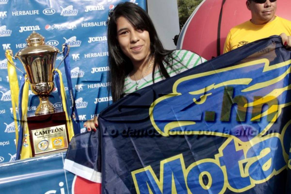 Motagua le llevó la Copa a sus seguidores en la capital