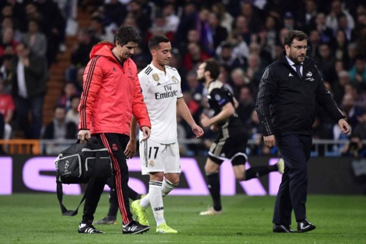 En fotos: Las desgarradoras imágenes de Vinícius Jr contra el Ajax en el Bernabéu
