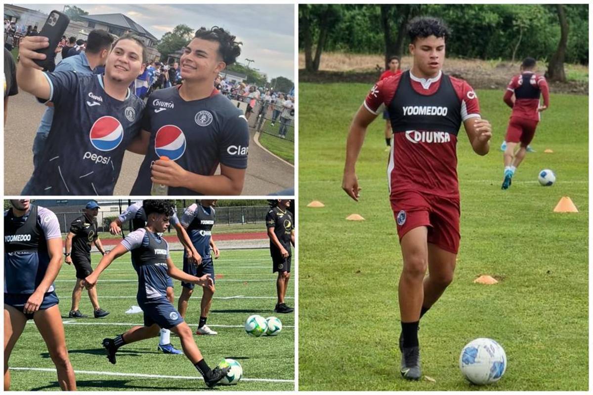 Geovany Bueso, la joven promesa de 19 años nacido en Miami que la está “rompiendo” en la pretemporada de Motagua