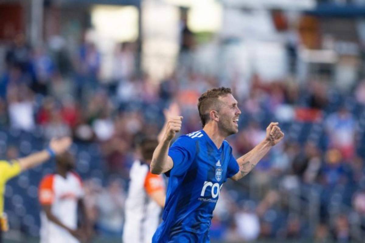 Douglas Martínez figura con menos partidos entre los máximos goleadores de la USL con el Real Monarchs