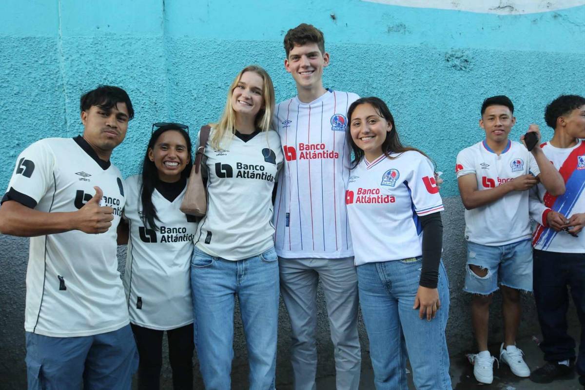 Olimpia vs Olancho FC: Los ‘gringos’ y venezolanos y lo que estos niños hicieron a los jugadores de potros en su llegada