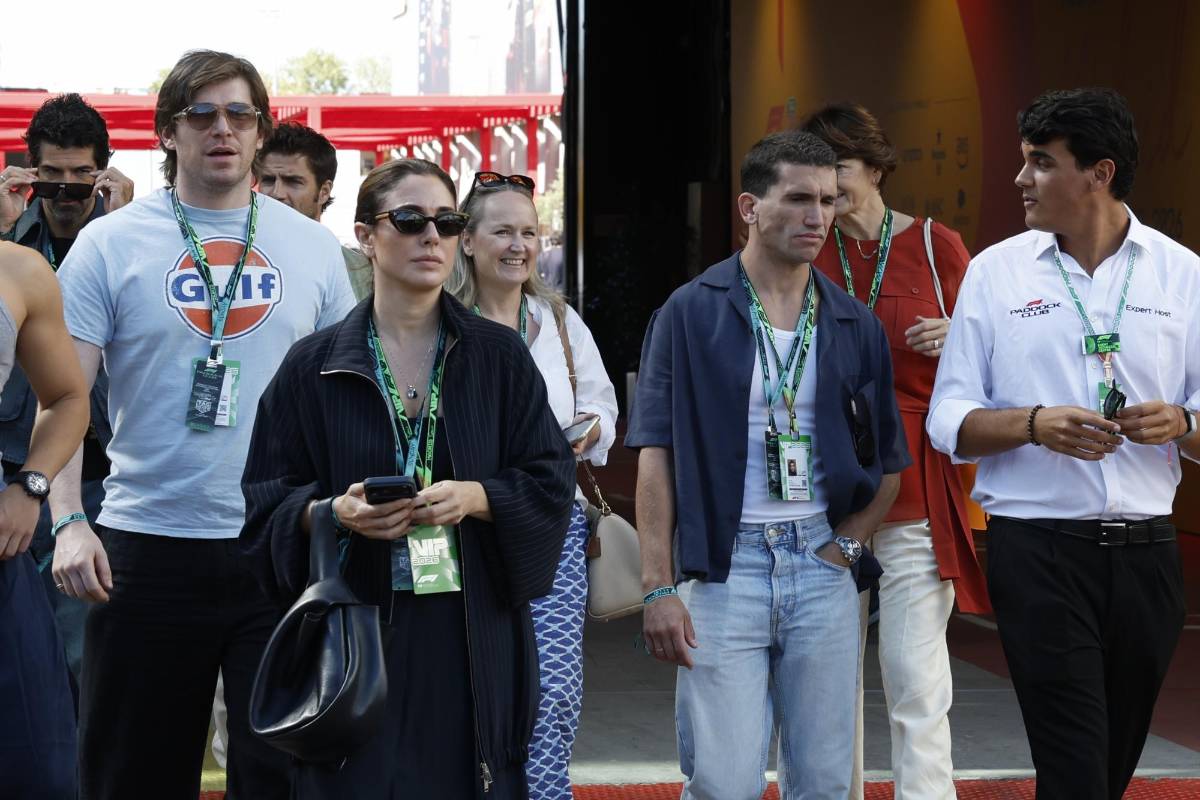 Virginia Fonseca, novia de Vinicius impacta en el Gran Premio de Madrid F1