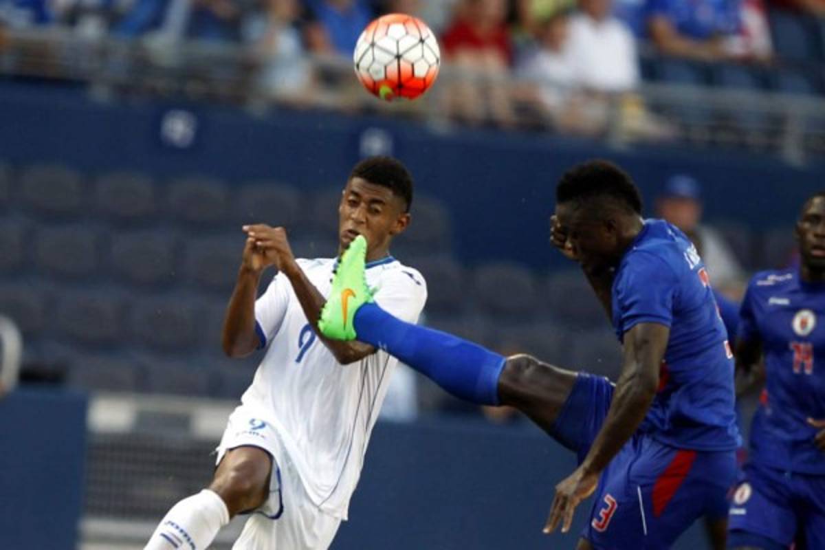 Imágenes de la derrota de Honduras ante Haití
