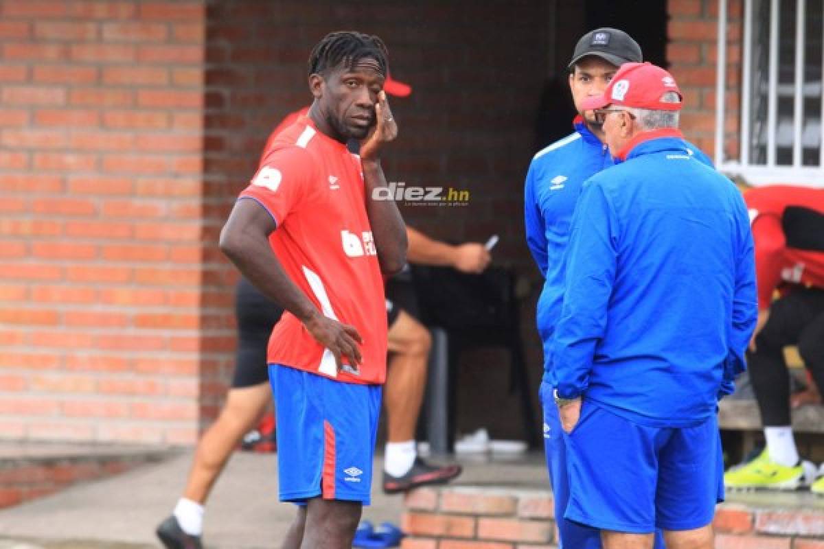 FOTOS: Caras serias y hermetismo en el entrenamiento de Olimpia