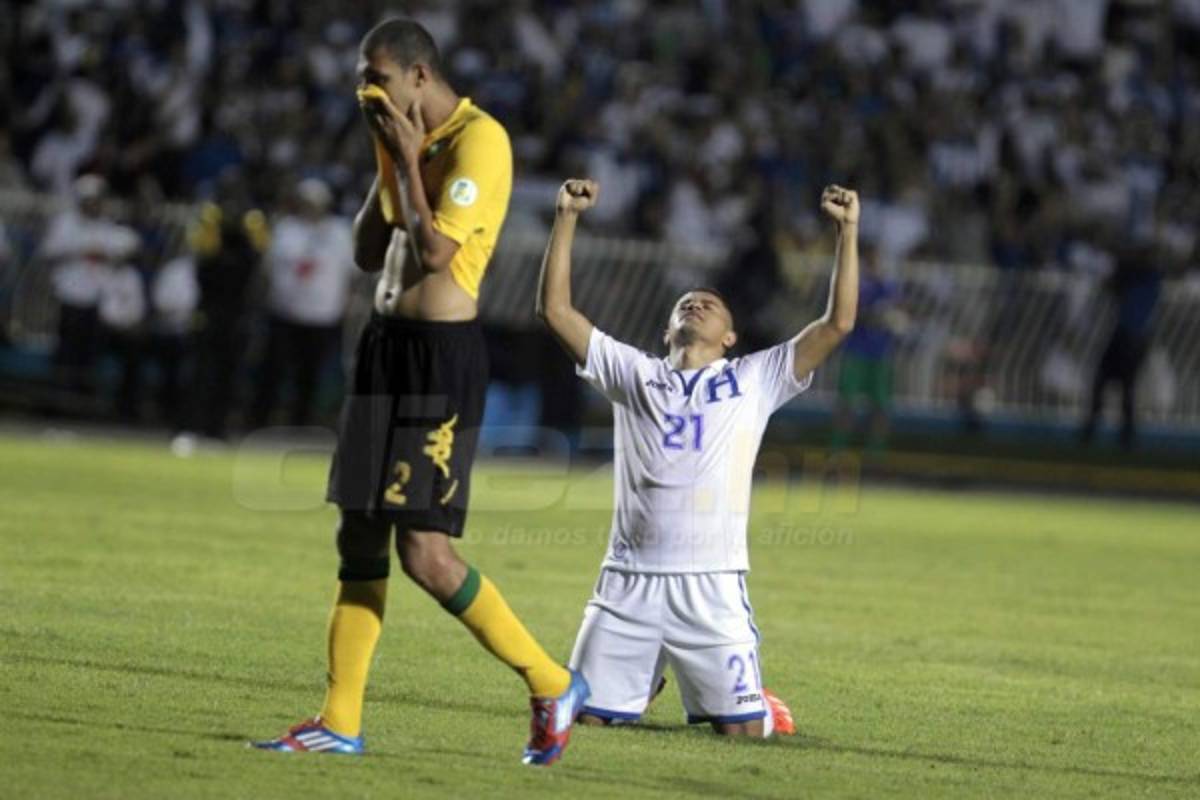 TOP: 11 inolvidables imágenes de los duelos Honduras-Jamaica