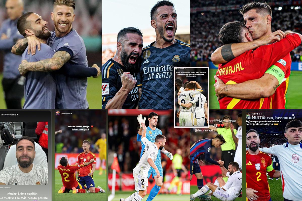 El mensaje de Sergio Ramos y delantero sorprende tras la lesión de Carvajal: “Preferiría que me hubiese pasado a mí”