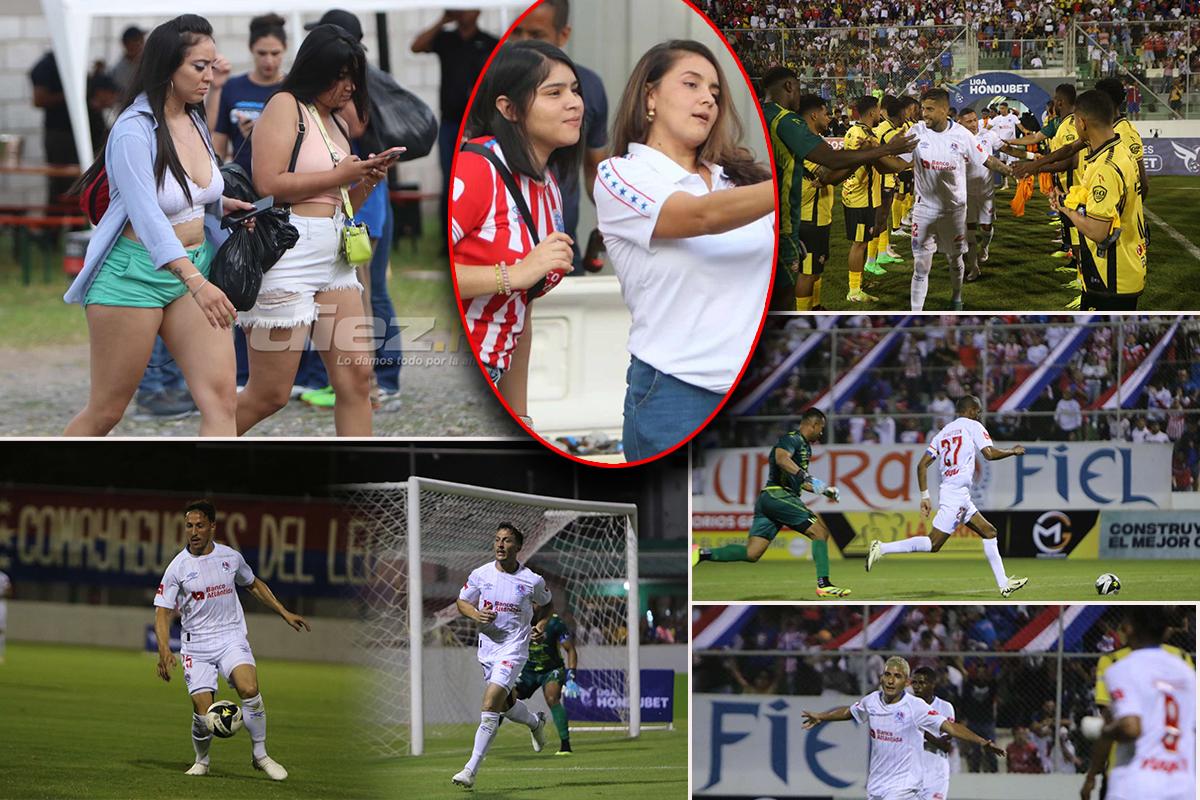 Olimpia goleó al Génesis: el debut de “Nacho” Colombini, errorazo del portero Argueta y las bellas chicas en Comayagua