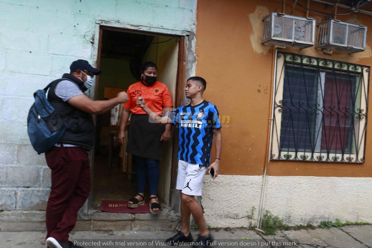 Fotos: así creció el futbolista de Marathón Isaac Castillo en el barrio Cabañas; su vida familiar en su humilde hogar