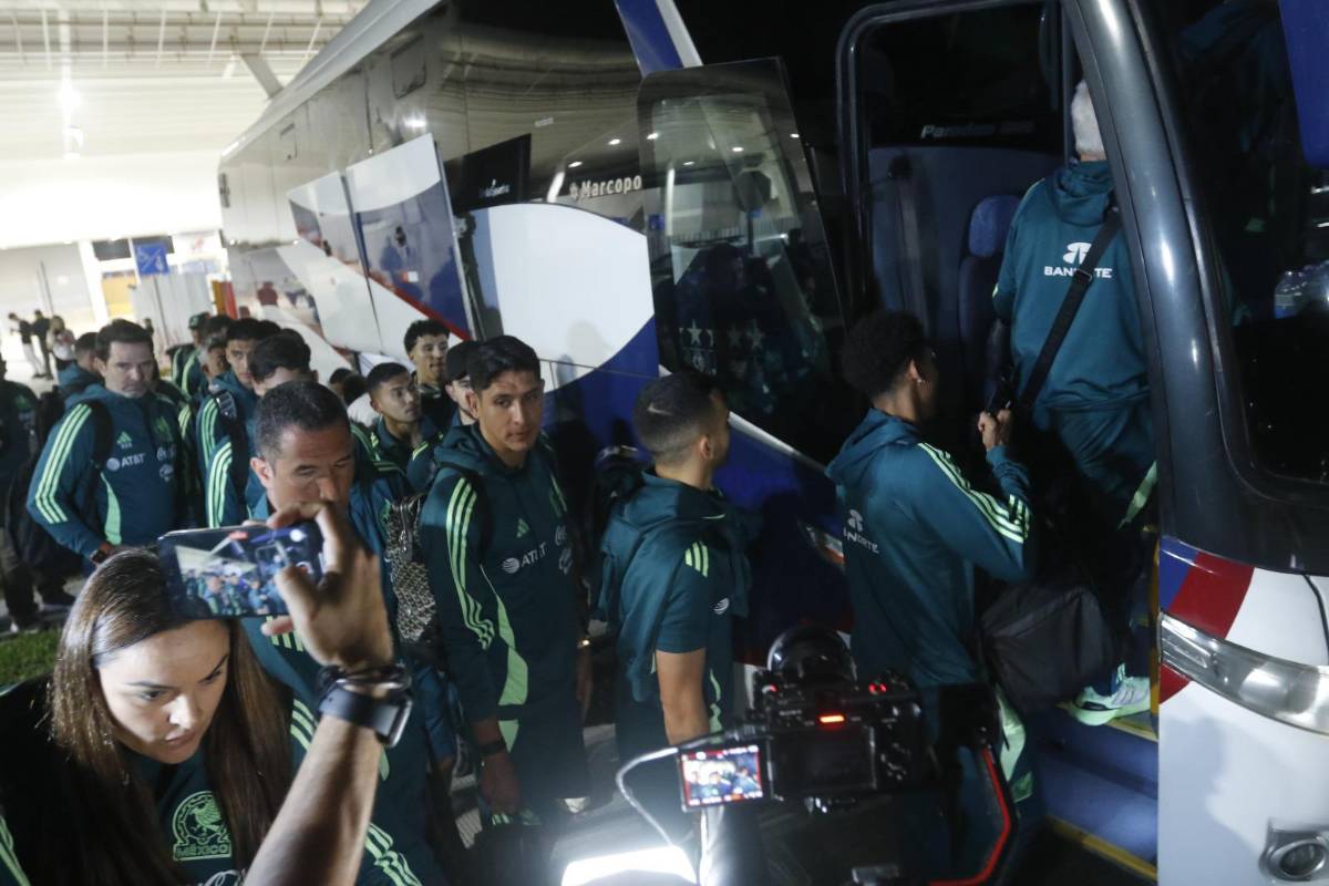 Selección Mexicana llega a Honduras: sonrientes y llenos de confianza, la plantilla se instaló en San Pedro Sula