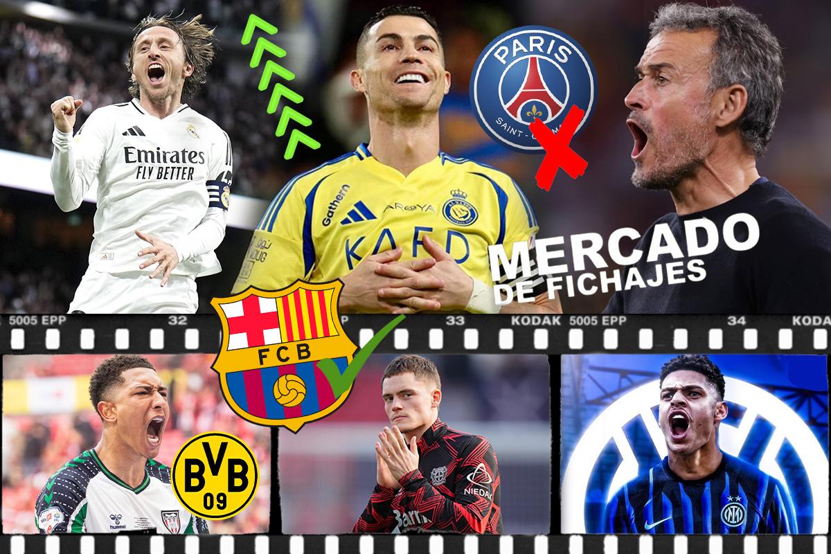 Barcelona tiene su primer fichaje y la decisión de Cristiano Ronaldo; Luis Enrique los borra tras ganar la Champions League