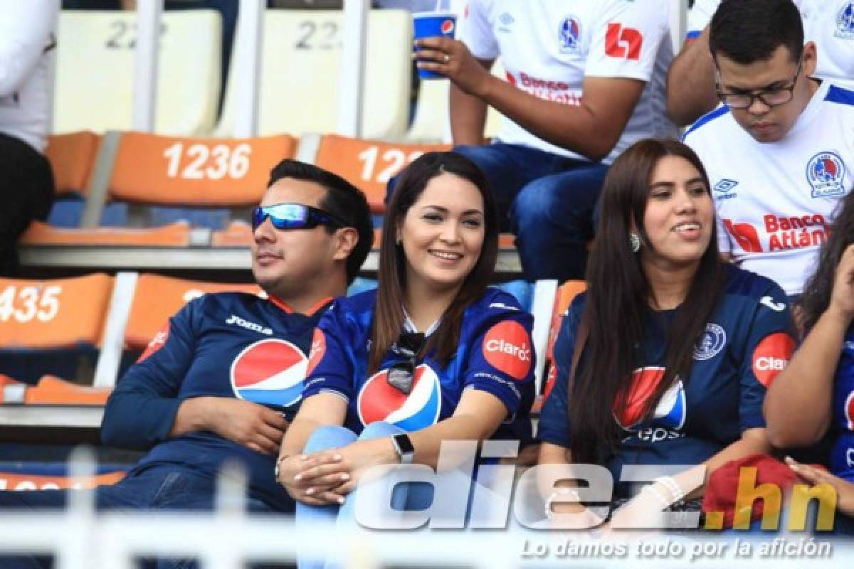 Fotos: La belleza que se hizo presente en el clásico Motagua-Olimpia