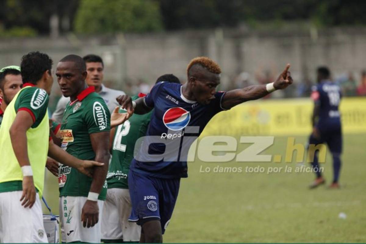 Las imágenes que no viste en televisión del Marathón-Motagua