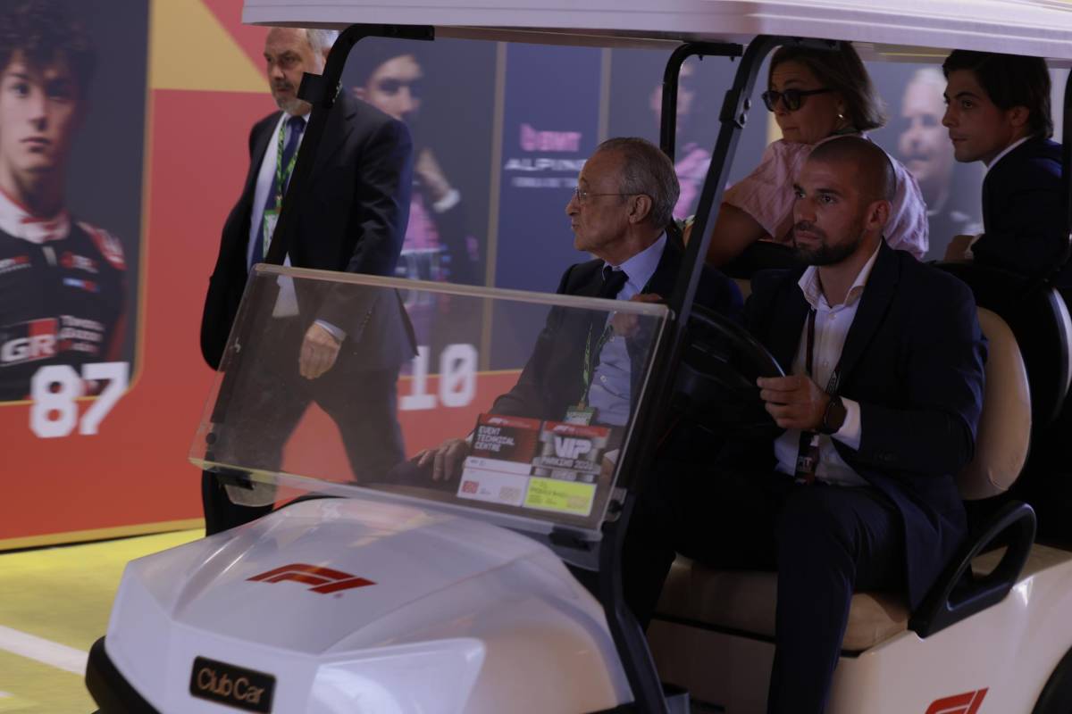 Virginia Fonseca, novia de Vinicius impacta en el Gran Premio de Madrid F1