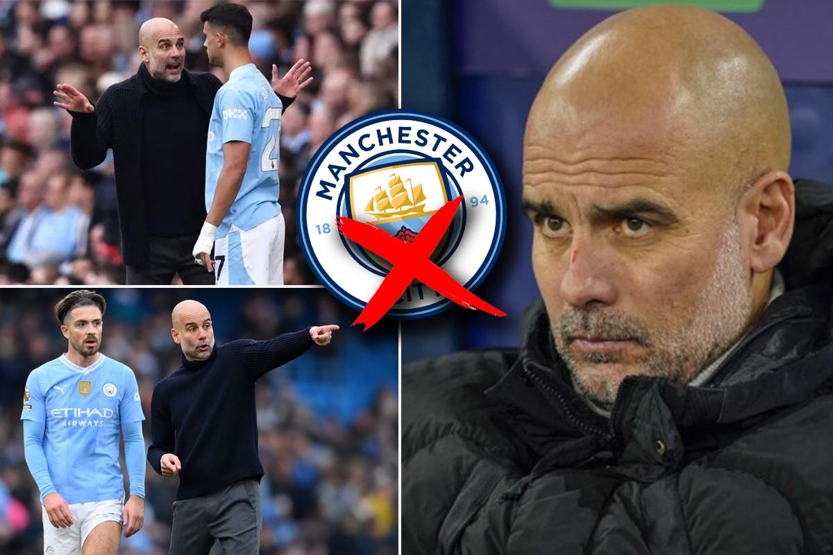 Guardiola perdió la paciencia: los cinco jugadores del Manchester City que fueron puestos en su “lista negra”