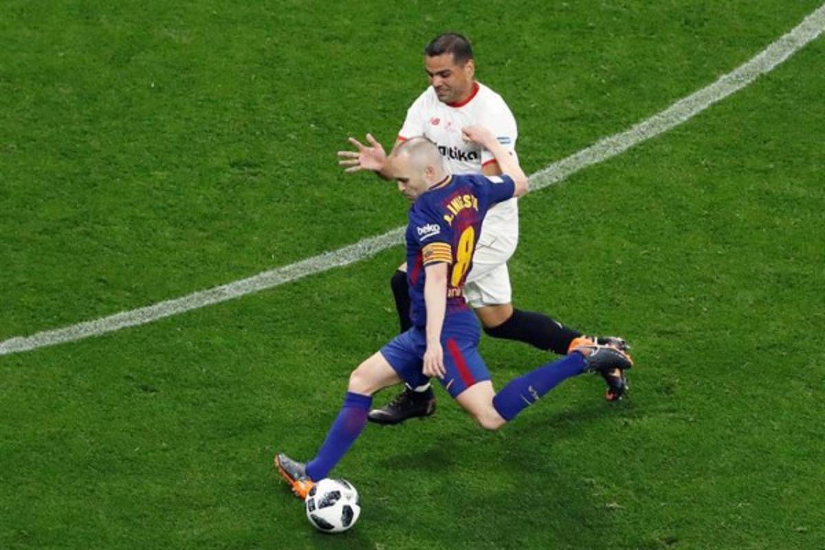 ¡Tristeza culé! Así fue la última final de Copa del Rey de don Andrés Iniesta con Barcelona