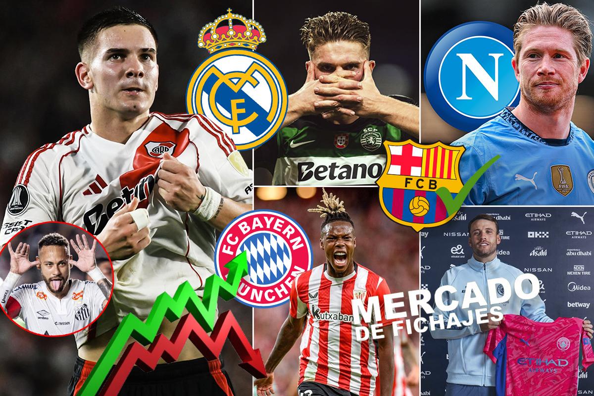 Barcelona concretó el fichaje que tanto deseaba y locura del Real Madrid por Mastantuono; el City anuncia refuerzos