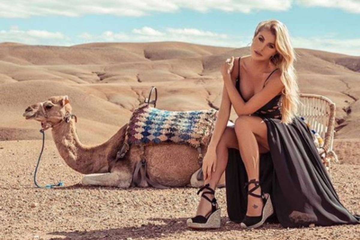 Así era Carolina Bittencourt, la hermosa modelo ex pareja de Ronaldo