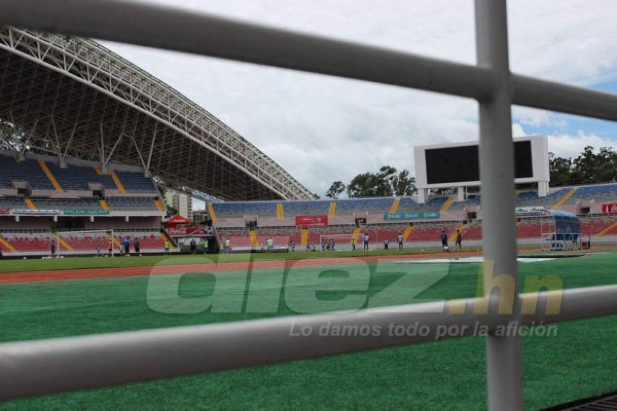 Michaell Chirinos ya marcó gol en el Nacional de Costa Rica y mirá quién estuvo presente