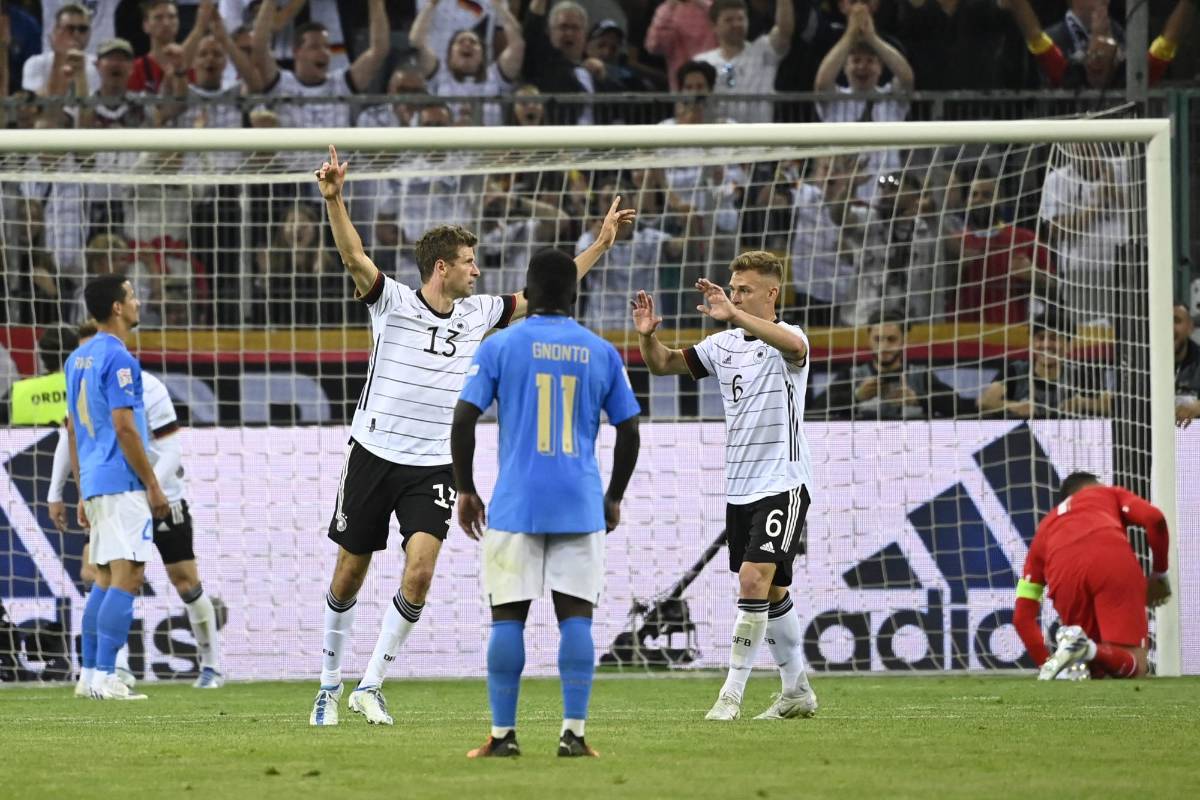 ¡Paliza! Alemania se desquita con Italia y le receta una ‘manita’ histórica en la UEFA Nations League