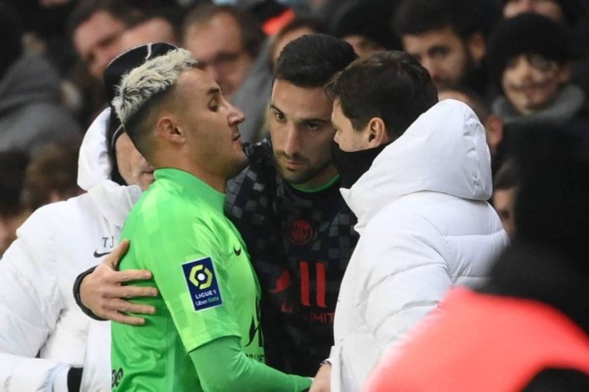 Fotos: Keylor Navas se marcha expulsado en el PSG y así reaccionó Neymar por ser el sacrificado