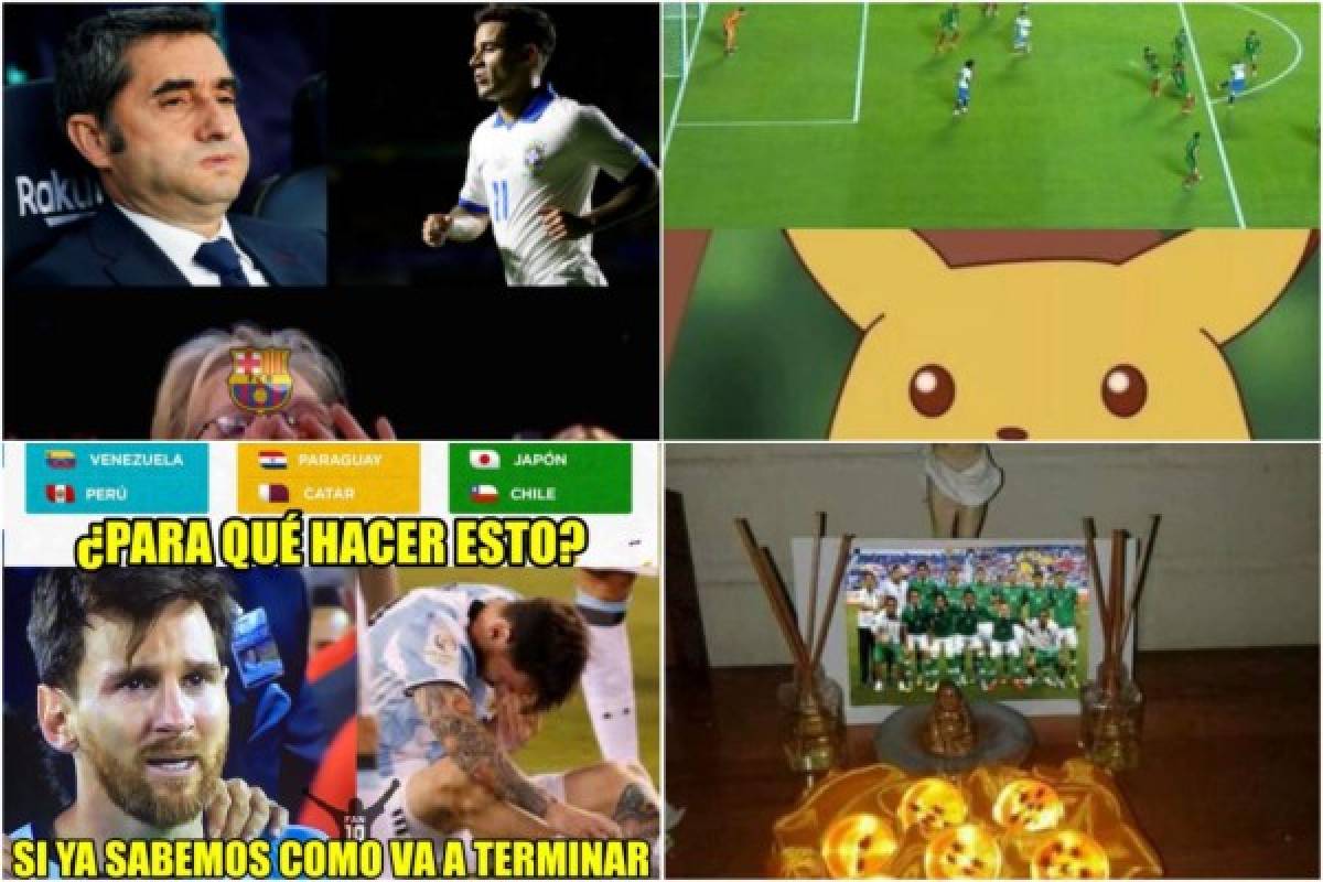 Coutinho, Barcelona y los memes del Brasil-Bolivia en la Copa América 2019
