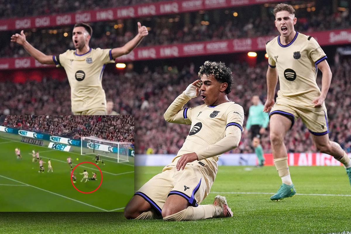 Barcelona se impuso sobre el Athletic Club con un golazo de Lamine Yamal que silenció La Catedral