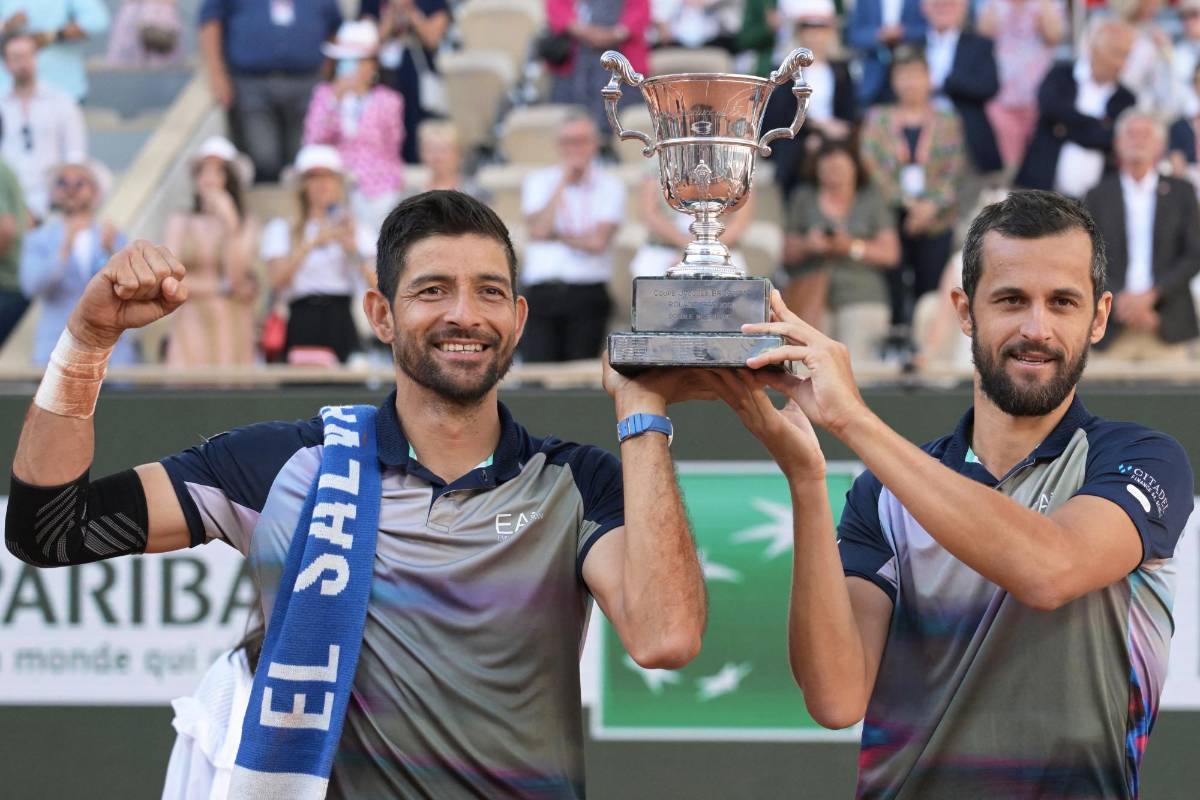 Historia para Centroamérica: el salvadoreño Marcelo Arévalo conquista el Roland Garros en dobles masculinos
