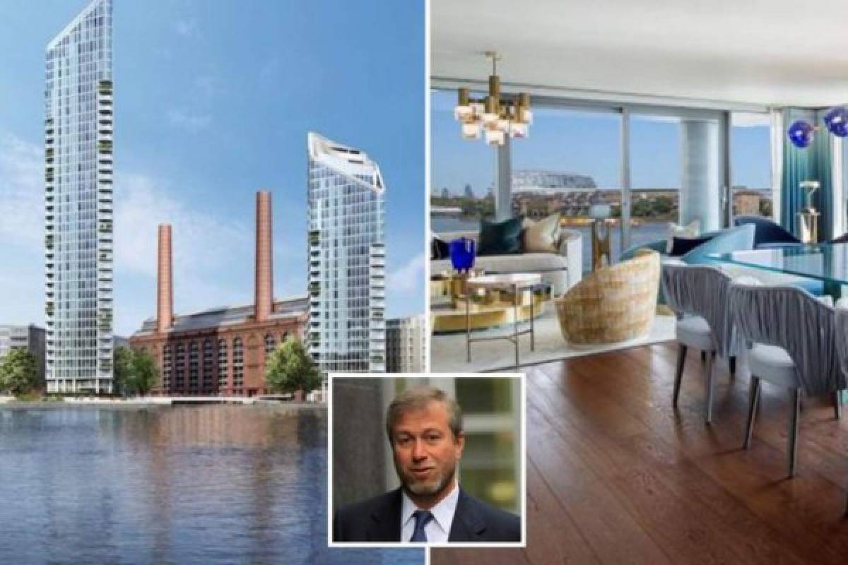 Es lujoso penthouse de 40 millones de dólares de Roman Abramovich, dueño del Chelsea