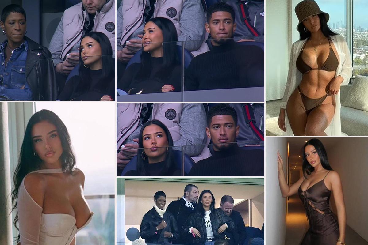 Ashlyn Castro, la nueva novia de Bellingham que se hizo viral: captados en el Bernabéu y es mayor que el futbolista