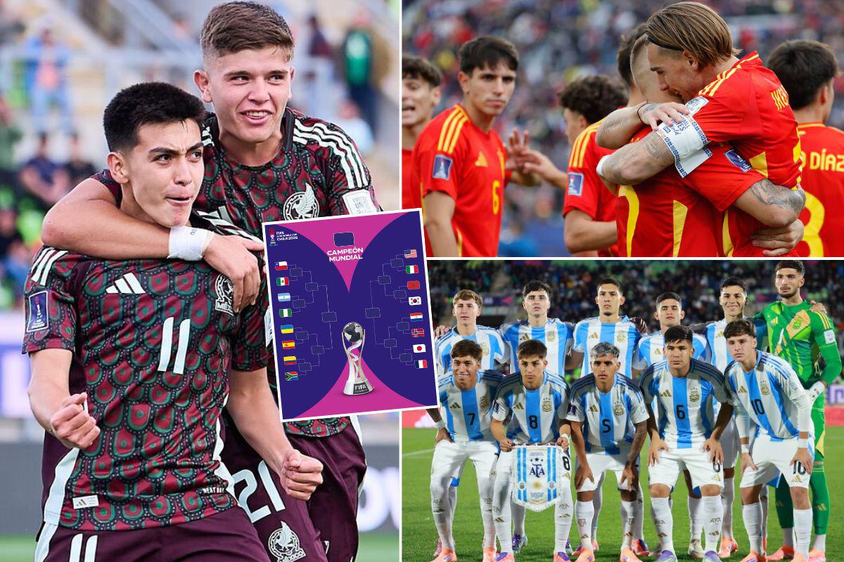 Mundial Sub-20: así se jugarán los cruces de octavos de final; España con difícil rival y México ante la anfitriona