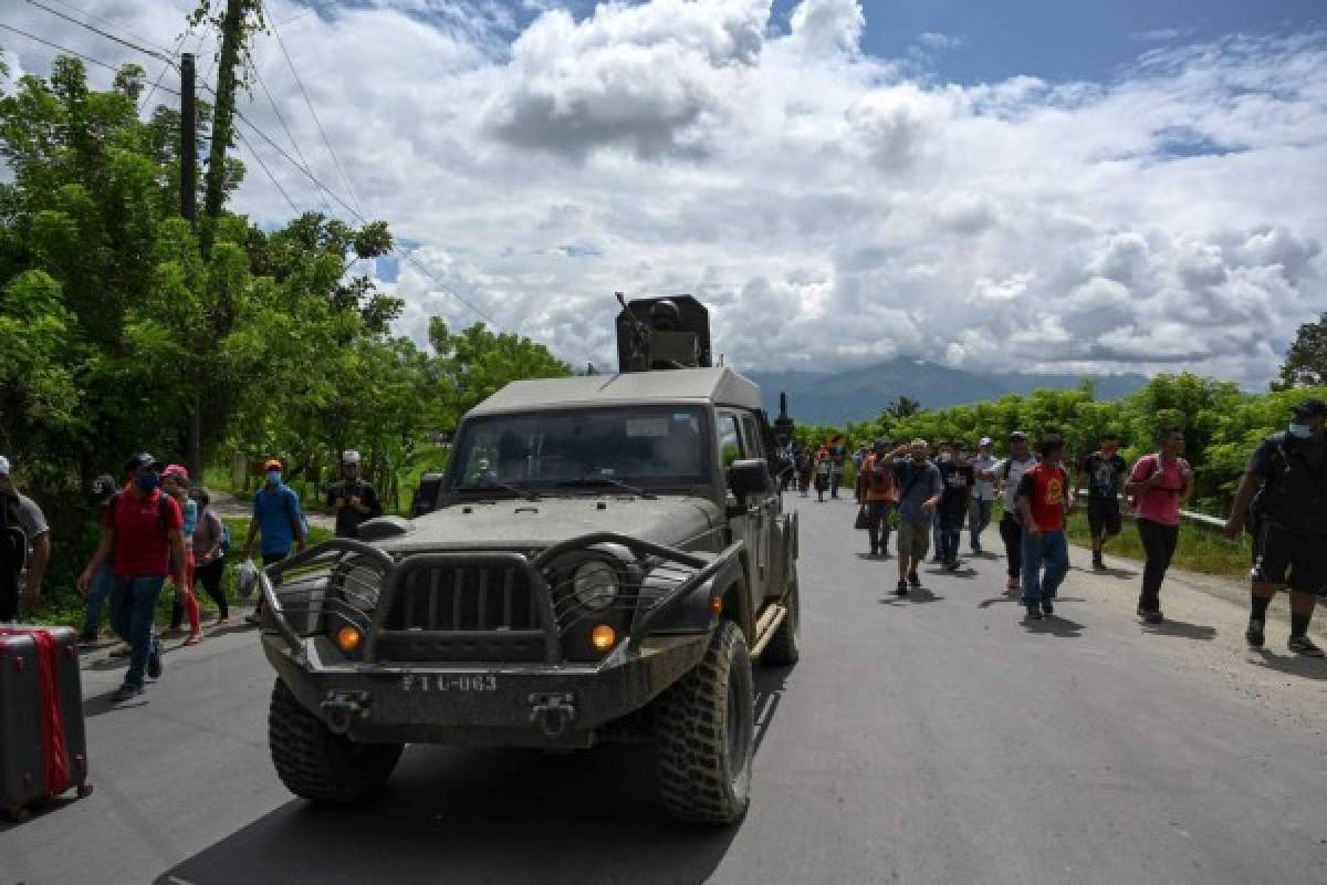 Parece guerra: Así arma Guatemala su frontera con Honduras para evitar entrada de inmigrantes