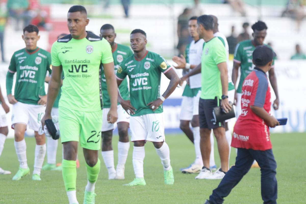Tristeza del Chelito Martínez, jugador fue enyesado en el camerino y la joya de gol de Machuca en el Marathón-Génesis