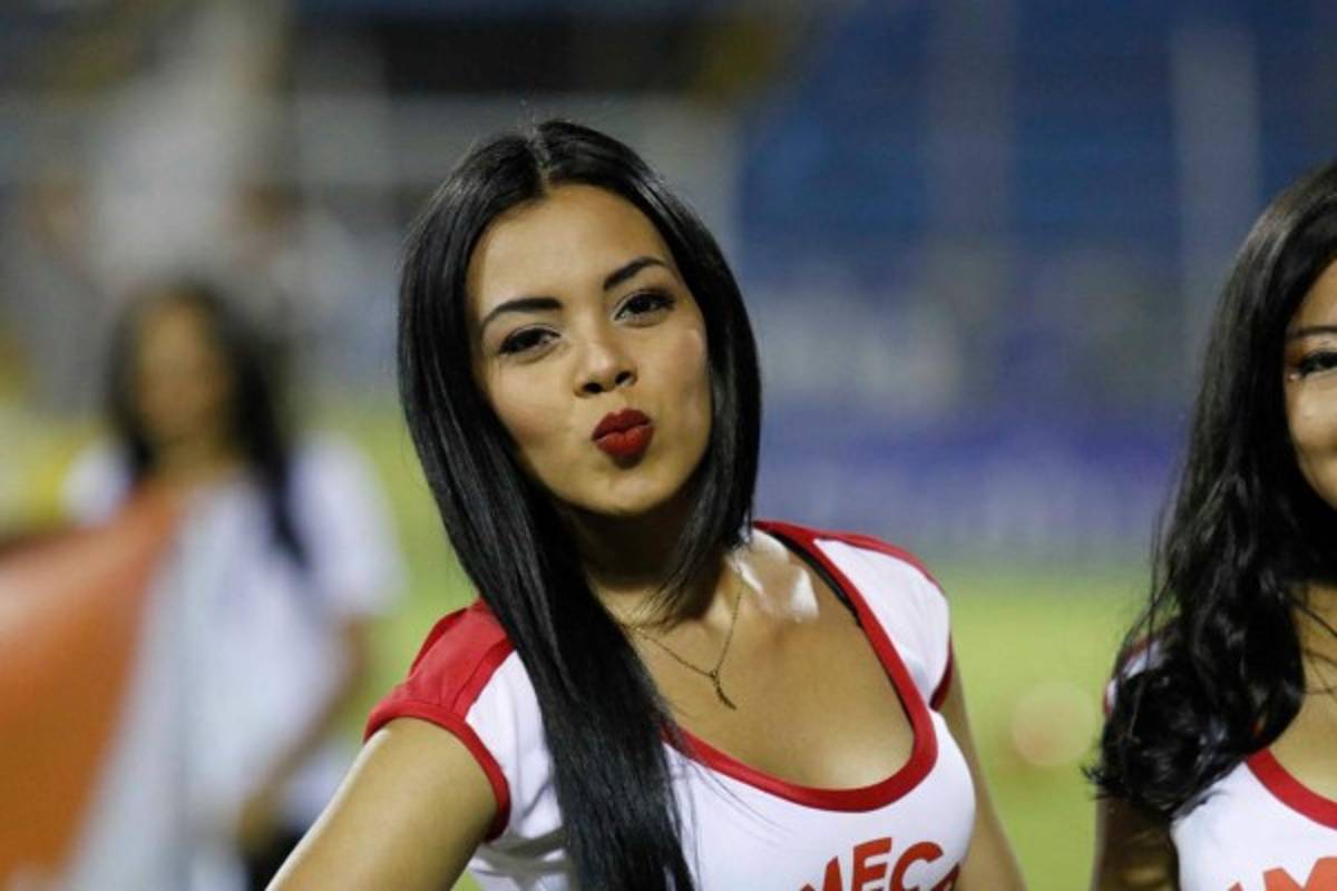 Las bellezas que se vieron en el estadio Morazán en el Real España-Platense