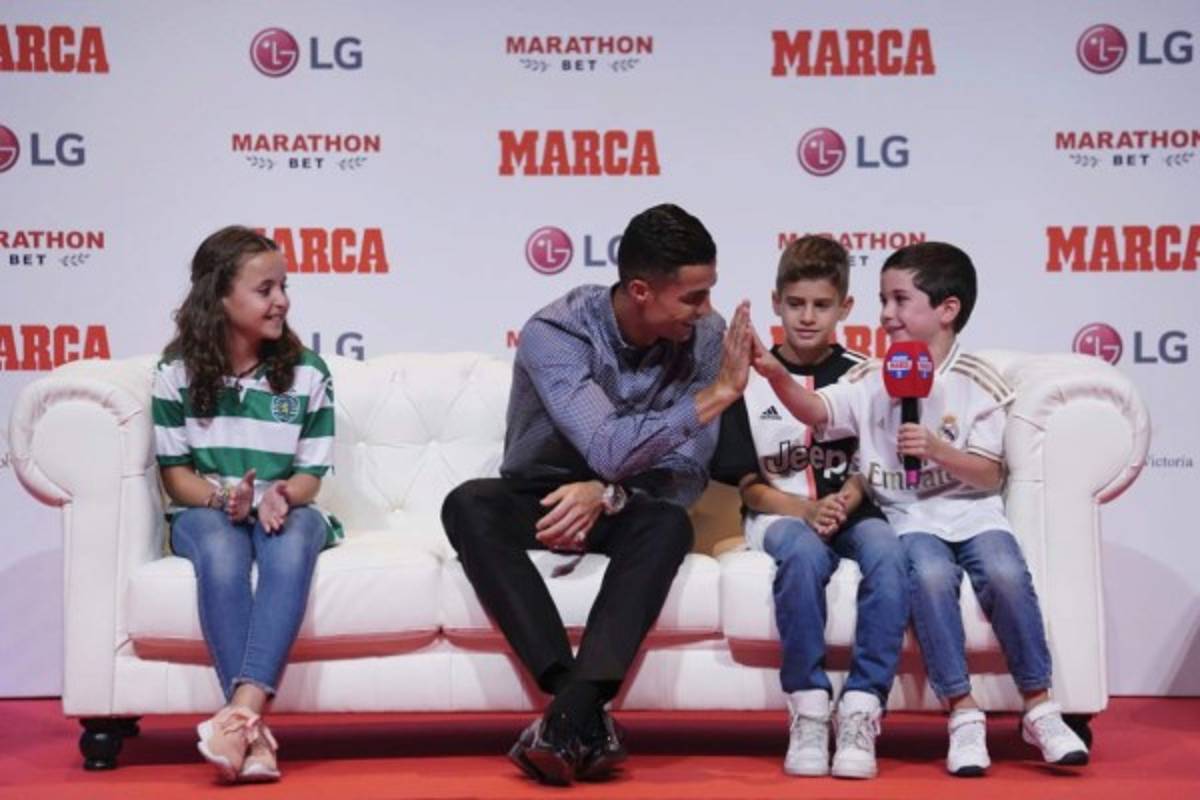 Fotos: Cristiano Ronaldo y el beso de Florentino Pérez; Georgina se roba los suspiros