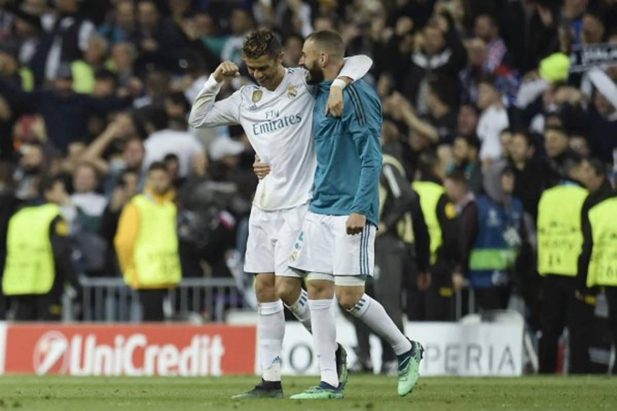 No se vio por TV: El gran gesto del Real Madrid con los jugadores del Bayern; CR7 fue a buscar a Benzema