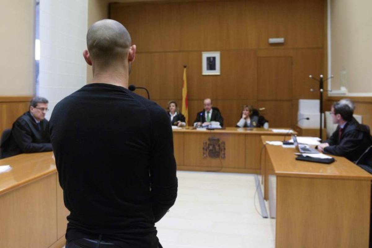 Momentos en que Mascherano se enfrentó a la justicia en Barcelona