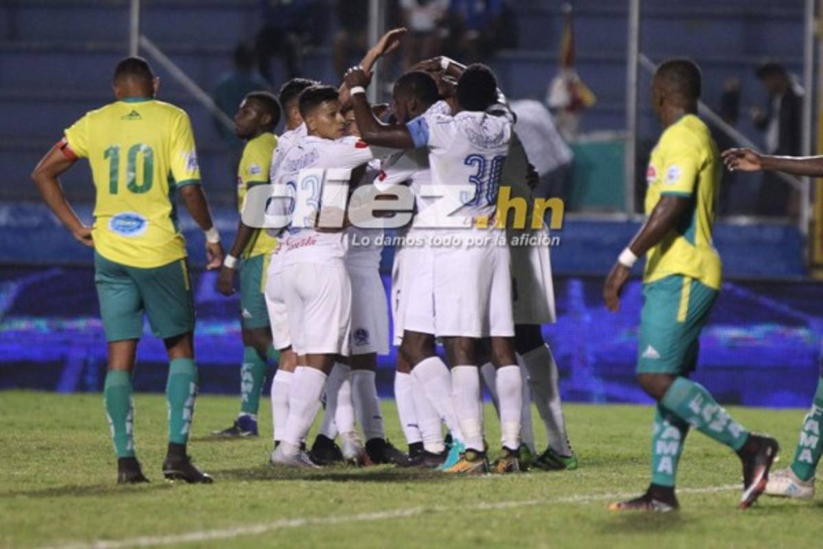 NO VISTE EN TV: El festejo del Motagua y el reclamo de Vargas a Joshua