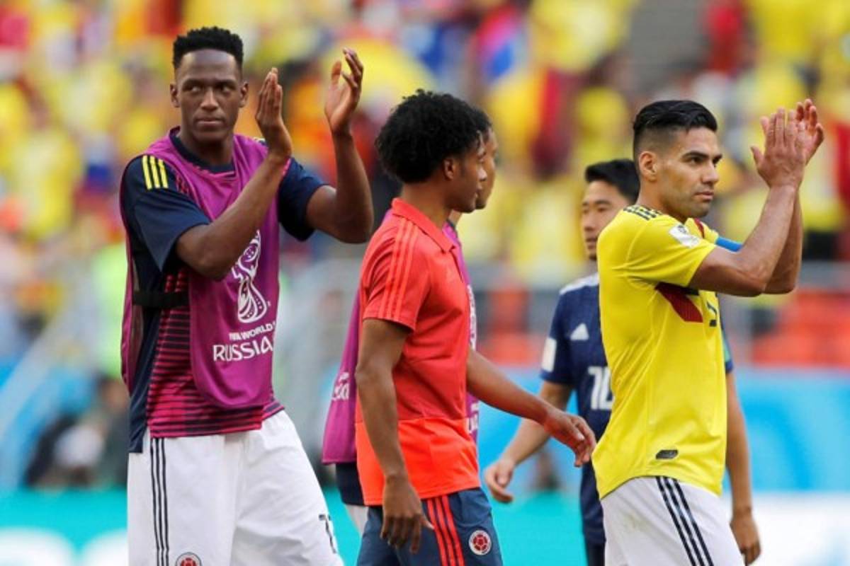 NO VISTE EN TV: El festejo de los japoneses y las caras tristes de los jugadores de Colombia