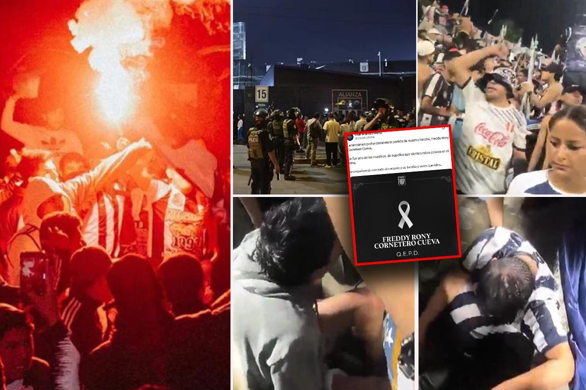 Tregedia en Perú: un muerto y 60 heridos por una estampida en el 'banderazo' de la afición de Alianza Lima