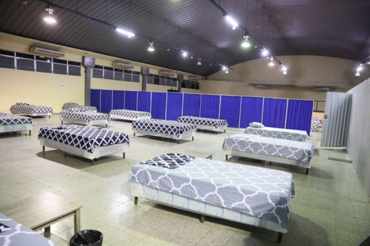 Los centros médicos que han montado los países de Centroamérica durante el coronavirus