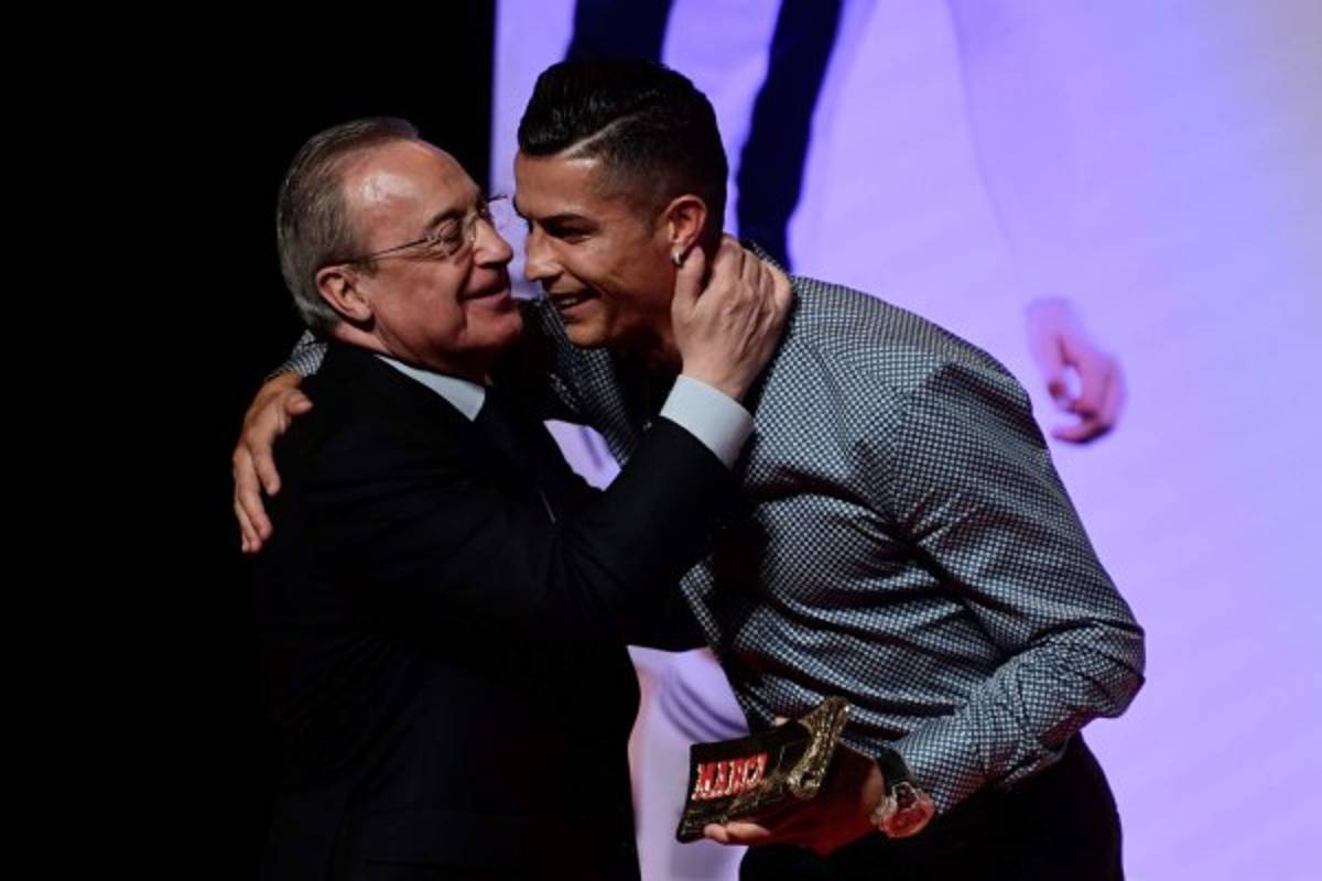 Fotos: Cristiano Ronaldo y el beso de Florentino Pérez; Georgina se roba los suspiros