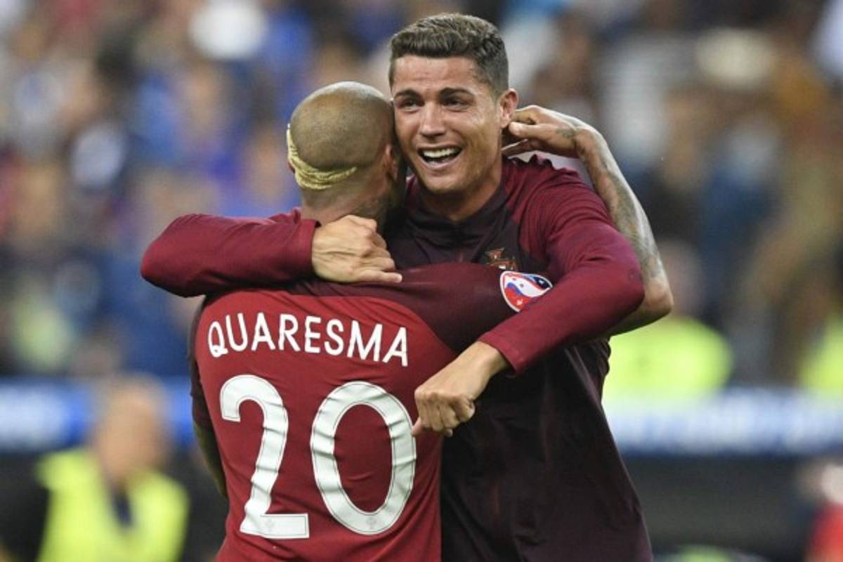 Así celebró Cristiano Ronaldo su primer título con la selección de Portugal al ganar la Eurocopa