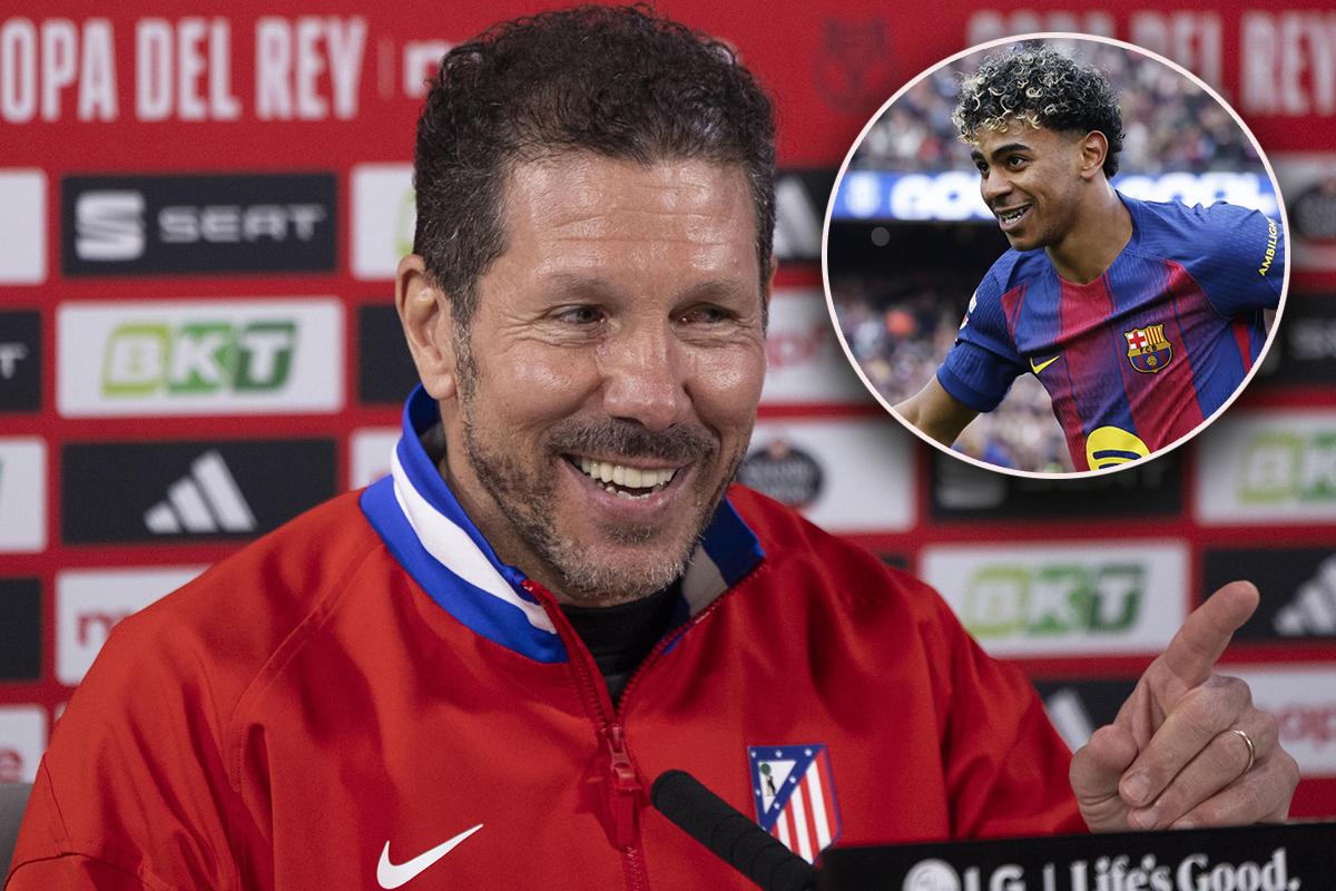 Simeone habló del partido ante Barcelona y su plan para desactivar a Lamine Yamal: Ahí se siente más incómodo