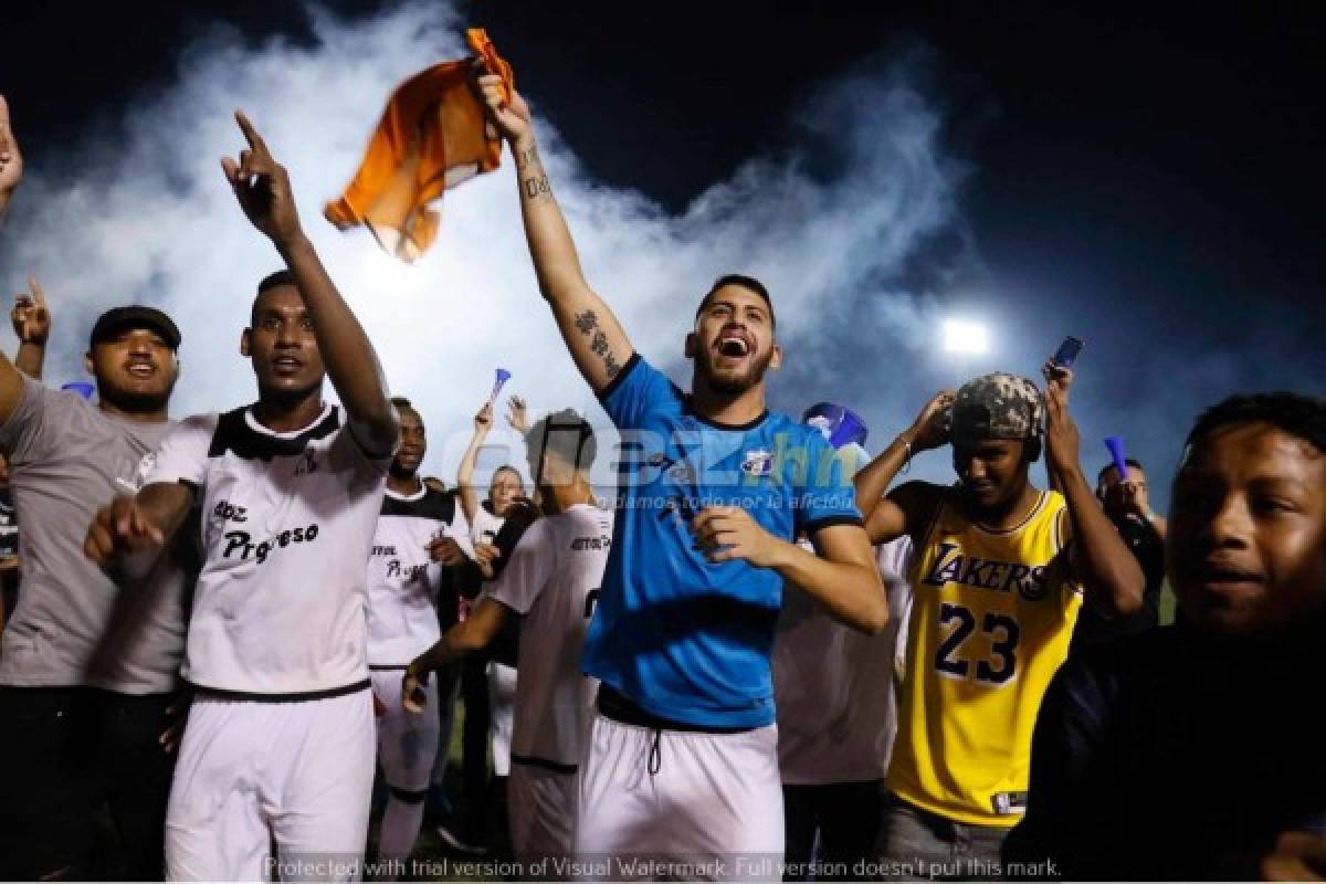 FOTOS: ¡Locura total en El Progreso con besos, abrazos y júbilo por la salvación!