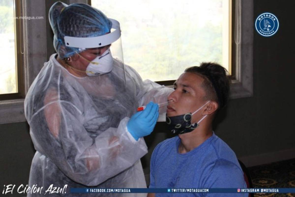 ¡Doloroso! Plantel de Motagua es sometido a pruebas de COVID-19 previo al juego ante Comunicaciones