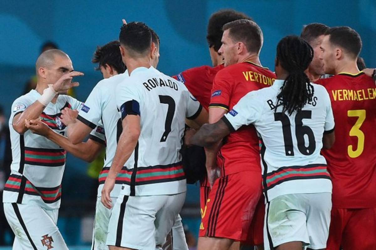 El adiós de CR7: Abrazo con Lukaku y crack del Real Madrid, rostro de indignación y el arrojo del brazalete